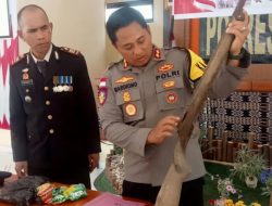 Polres Rote Ndao Berhasil Ungkap 6 Pucuk Senjata Api Rakitan