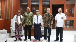 Pj.Gubernur menerima kunjungan Ketua Asosiasi Pengembang Aspal Buton Indonesia