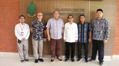 Berkunjung ke Lampung, Pj. Gubernur NTT Ajak PT Great Giant Pineapple untuk Investasi Kembangkan Komoditas Buah di NTT