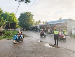 Operasi Ketupat Turangga 2026 : Satlantas Polres Rote Ndao Intensifkan Patroli di Kawasan Pabean Ba’a