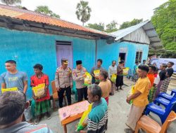Sentuhan Kasih Kapolres Rote Ndao Untuk Masyarakat Landuleko di Bulan Suci