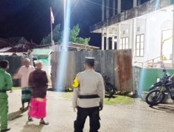 Jaga Kekhusyukan Ibadah Ramadan, Polsek Rote Barat Laut Amankan Masjid Jamiatul Islamiyah