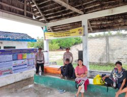 Wujudkan Kamtibmas di Beranda Selatan NKRI, Polres Rote Ndao Siagakan Personel di Pulau Ndao Nuse