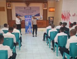Sipropam Polres Rote Ndao Sosialisasi Barcode “Dumas Presisi” ke Siswa Diklat Satpam
