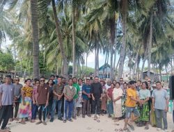 Ukir Sejarah di Beranda Selatan NKRI, Usman Husin Serap Aspirasi Nelayan Pulau Landu