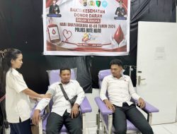 Sambut HUT Bhayangkara ke-80, Polres Rote Ndao Gelar Aksi Donor Darah Sesuai Kebutuhan RSUD