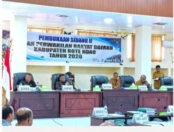 Sidang II DPRD Rote Ndao Dimulai, Fokus Evaluasi Kebijakan dan Anggaran Tahun 2025