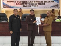 Buka Sidang II, DPRD Rote Ndao Evaluasi LPJ APBD 2025 dan Apresiasi Capaian WTP
