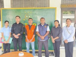 Polres Rote Ndao Serahkan Tersangka dan Barang Bukti Kasus KDRT ke Kejaksaan Negeri