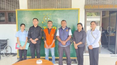 Polres Rote Ndao Serahkan Tersangka dan Barang Bukti Kasus KDRT ke Kejaksaan Negeri