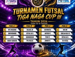 Geliat Futsal Usia Dini,16 Klub Siap Unjuk Gigi di Tiga Naga Cup III Rote Ndao