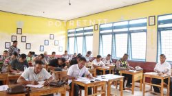131 Personel Polres Rote Ndao dan Brimob Ikuti Tes Psikologi Kepemilikan Senjata Api
