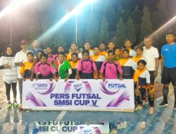 Peringati HUT Ke-5 SMSI dan HUT RI Ke-81, Turnamen Futsal Pers Rote Ndao Cup V Resmi Dibuka
