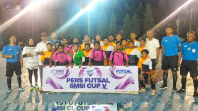 Peringati HUT Ke-5 SMSI dan HUT RI Ke-81, Turnamen Futsal Pers Rote Ndao Cup V Resmi Dibuka