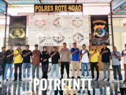 Bangun Sinergitas Kapolres Rote Ndao Ajak Coffee Morning Bersama Sejumlah Media