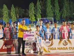 Turnamen Futsal Tiga Naga Cup 3 Resmi Ditutup, Bos BM Keluar Sebagai Juara, Ini Pesan AFKAB Rote