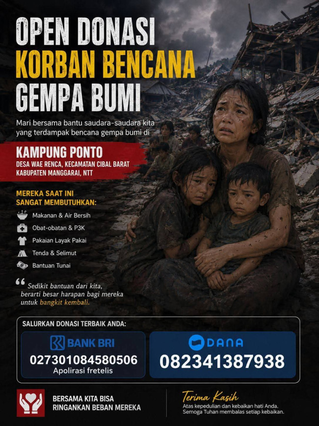 Warga Manggarai Yang Terdampak Gempa Bumi Keluhkan Belum Ada Bantuan Kemanusiaan 2 IMG 20260819 WA0010