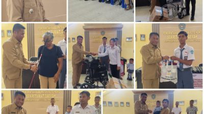 Bupati Rote Ndao Serahkan Bantuan ATENSI Rp.375 Juta Kepada Kelompok Rentan