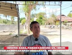 Hendrik Baba, Paman Kandung Wili Mbuik Beberapa Percakapannya Dengan KKB