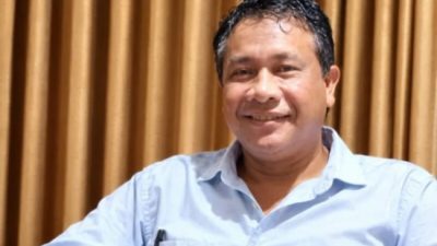 Alfred Saudila Beri Proficiat Kepada Rote Ndao Saat Pembukaan Turnamen Sepak Bola NasDem Cup Pemda