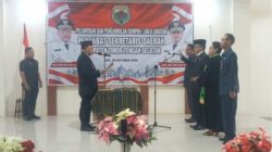 Denny Nubatonis Dilantik Sebagai Sekda TTS, Enam Poin Penting Dititipkan Bupati