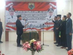 Denny Nubatonis Dilantik Sebagai Sekda TTS, Enam Poin Penting Dititipkan Bupati
