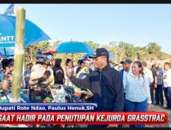 Bupat Paulus Henuk : Pemda Komitmen Dukung Grasstrack, Tahun Depan Akan Berlanjut