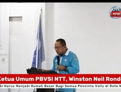 Winston Rondo Sebut, Apremoi Dethan Perempuan Pertama di NTT Jadi Ketum PBVSI